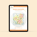 March Daffodil - PDF pattern