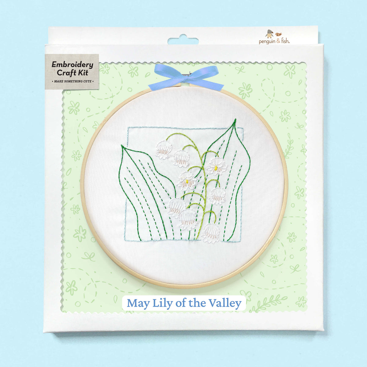 May Lily of the Valley embroidery kit