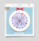 Mandala Love embroidery kit