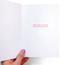 Merry icons greeting card