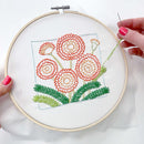 October Marigold embroidery kit