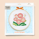 October Marigold embroidery kit