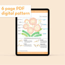 October Marigold - PDF pattern
