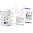 Oo Owl embroidery pattern - PDF