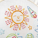 Outer Space embroidery kit