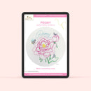 Peony - PDF pattern