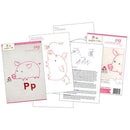 Pp Pig embroidery pattern - iron-on