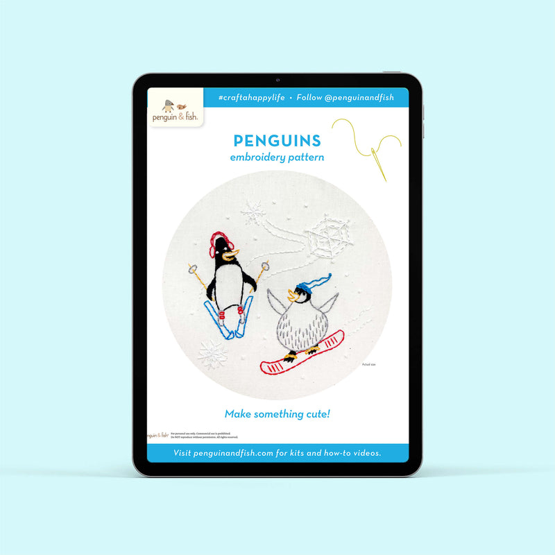 Penguins - PDF pattern