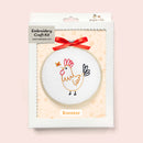Rooster embroidery kit