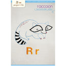 Rr Raccoon embroidery pattern - iron-on