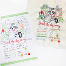 Stitching Raccoon Sampler - PDF - Freebie