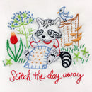 Stitching Raccoon Sampler - PDF - Freebie