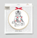 Roller Skates embroidery kit