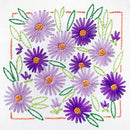 September Aster embroidery kit