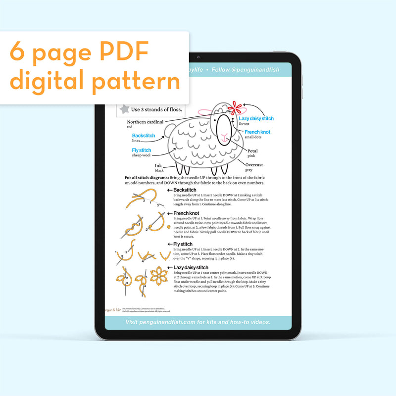Sheep - PDF pattern
