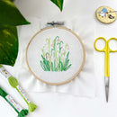 First Blooms - 5 embroidery kit bundle