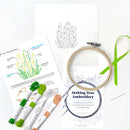 Snowdrops embroidery kit