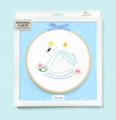 Swan embroidery kit