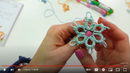 Colorful tatting shuttle