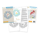 Tweet Wreath embroidery pattern - iron-on