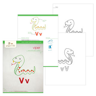 Vv Viper embroidery pattern - PDF