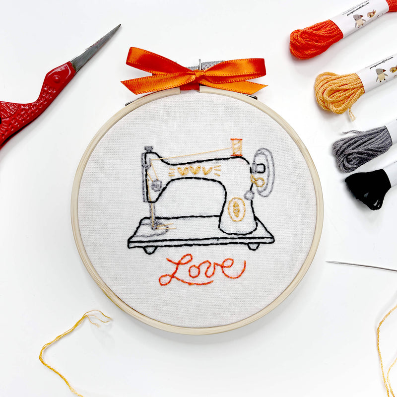 Vintage Sew embroidery kit
