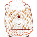 Winter Grizzly embroidery kit
