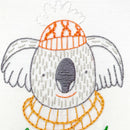 Winter Koala embroidery kit
