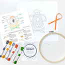 Winter Koala embroidery kit