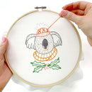 Winter Koala embroidery kit
