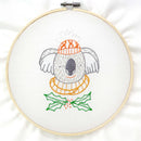 Winter Koala embroidery kit