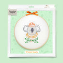 Winter Koala embroidery kit