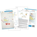 Ww Whale embroidery pattern - iron-on