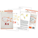 Xx X-ray Fish embroidery pattern - iron-on