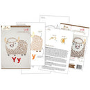 Yy Yak embroidery pattern - iron-on