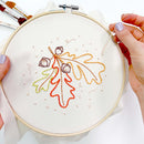 Autumn Sparkle embroidery kit