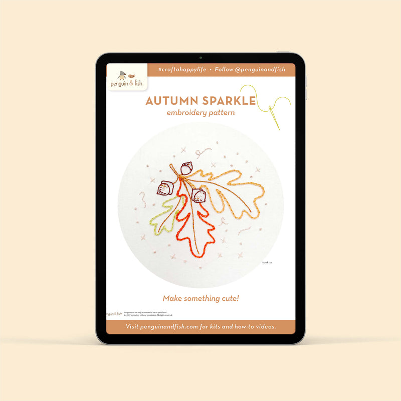 Autumn Sparkle - PDF pattern