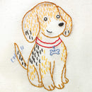Beagle embroidery kit for beginners