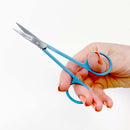 4.5-inch colorful straight embroidery scissors