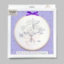 Bride of Frankenstein’s Bouquet embroidery kit