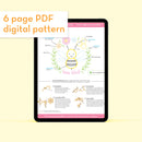Bumblebee - PDF pattern