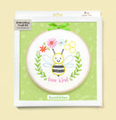 Bumblebee embroidery kit