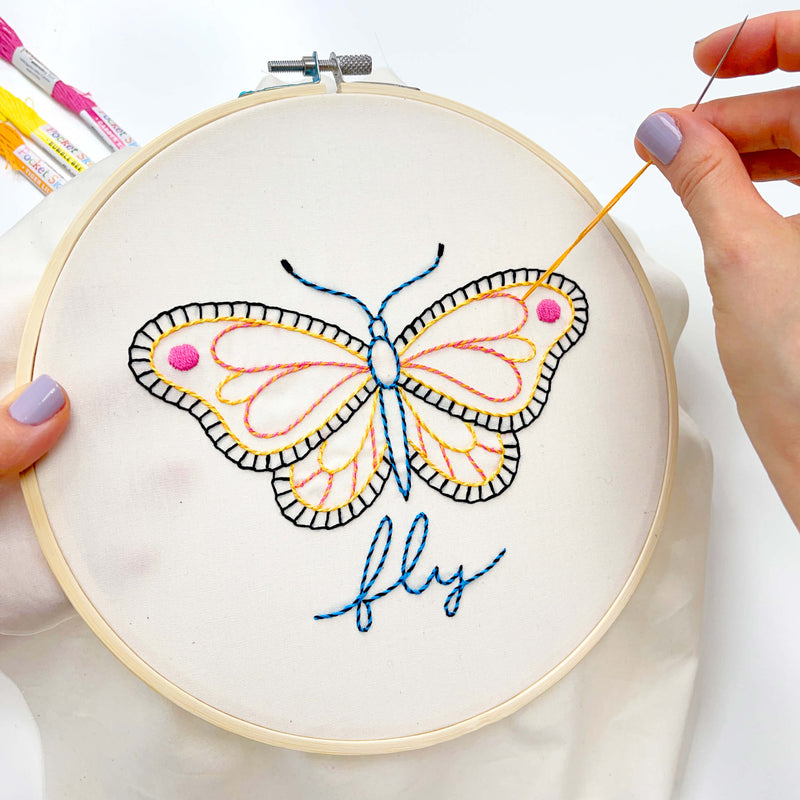 Pink Butterfly Pdf Butterfly - PDF pattern