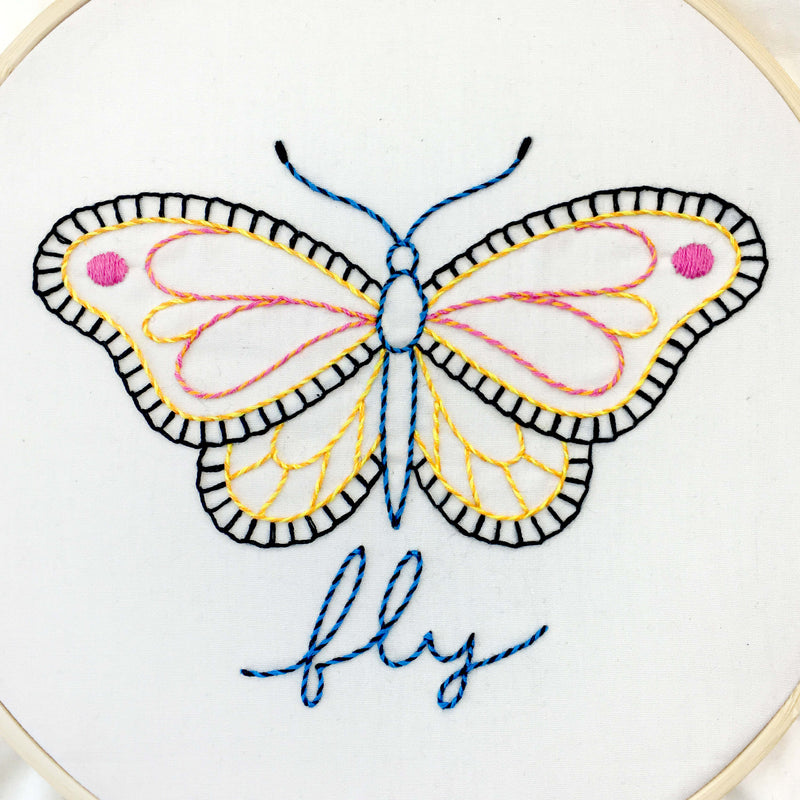 Pink Butterfly Pdf Butterfly - PDF pattern