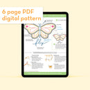 Butterfly - PDF pattern