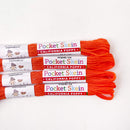 Single color embroidery floss packs - 4 skeins