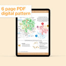 Catnap Under the Jade - PDF pattern