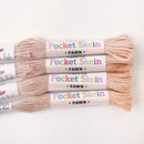 Single color embroidery floss packs - 4 skeins