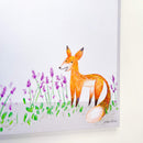 Summer Fox notepad