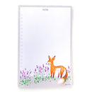 Summer Fox notepad